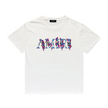 Amiri T Shirt Casual Hip Hop High Street round Neck Short Sleeve T-shirt