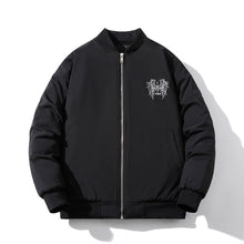 Mens Vintage Jackets Padded Jacket Embroidered Baseball Jacket Padded Jacket