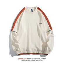 Men Pullover Hoodie Spring Multicolor Hoodie Men's Retro Loose Vintage Casual