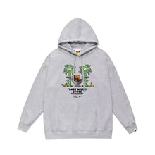 Bathing Ape Bape Hoodie Autumn/Winter Letter Print Loose Hoodie Pullover Ape Sweater