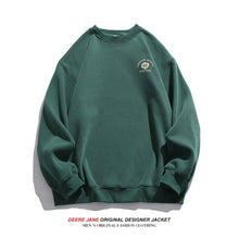 Men Pullover Hoodie round Neck Sweater Men's Winter Couple