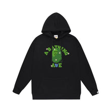 Bathing Ape Bape Hoodie Autumn/Winter Letter Print Loose Hoodie Pullover Ape Sweater