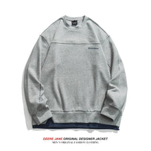 Men Pullover Hoodie Spring Sweater Men Loose Retro Casual