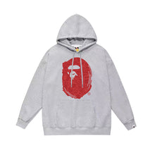 Bathing Ape Bape Hoodie Autumn/Winter Letter Print Loose Hoodie Pullover Ape Sweater