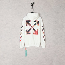 Off White hoodie Caravaggio oil painting pattern print hooded guard