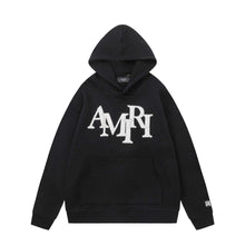 Amiri Hoodie AMI Patch Embroidered Letter Pattern Hooded Sweater