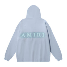 Amiri Hoodie OW Hot Diamond Letter Pattern Pullover Hooded Sweater Men and Women
