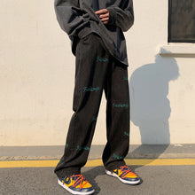 Men Jeans Light-Colored Jeans Straight Spring Wide Leg Pants
