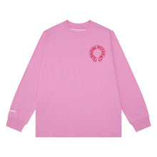 CHH Chrome Heart Long Sleeve Shirt Unisex Fashion Loose Long Sleeve Shirt