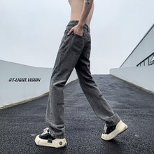 Men Jeans Skinny Jeans Men Spring Slim-Fitting Straight-Leg Pants