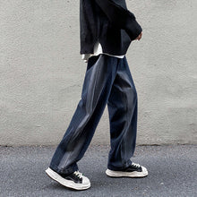 Men Jeans Gradient Jeans Men Spring Autumn Loose Straight Trousers