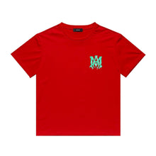 Amiri T Shirt Color Printed Casual round Neck Short Sleeve T-shirt