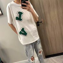 Men Jeans Ripped Jeans Men's Summer Retro Slim-Fit Straight Trousers