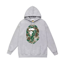 Bathing Ape Bape Hoodie Autumn/Winter Letter Print Loose Hoodie Pullover Ape Sweater