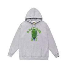 Bathing Ape Bape Hoodie Autumn/Winter Letter Print Loose Hoodie Pullover Ape Sweater