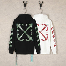 Off White hoodie Photography Pattern Arrow Sleeve Hood