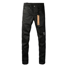 KSUBI Jeans Slim Fit Casual Stretch Ripped Jeans