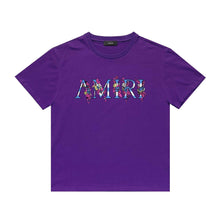 Amiri T Shirt Casual Hip Hop High Street round Neck Short Sleeve T-shirt