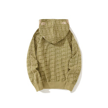 Bathing Ape Bape Hoodie Full Print Sweater Cardigan Zip Hooded