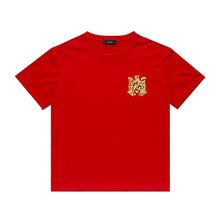 Amiri T Shirt Letter Print Casual Hip Hop Short Sleeve T-shirt