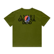 Amiri T Shirt Printed Casual Hip Hop High Street round Neck Short Sleeve T-shirt