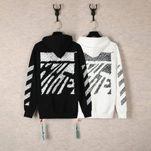 Off White hoodie sketch pattern arrow terry hooded
