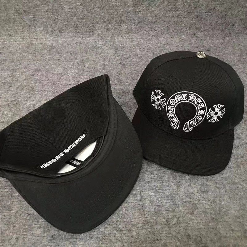 Chh Chrome Heart Hat Chrome Hearts Fashion Hip Hop Baseball Flat Brim Cap