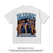 Nba T Shirt Summer Short-Sleeved T-shirt Heavy Cotton Washed Top