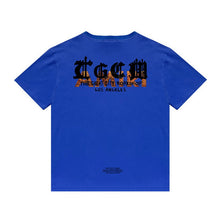 Amiri T Shirt Letter Print Casual Hip Hop round Neck Short Sleeve T-shirt
