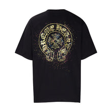 CHH Heart T Shirts Summer Horseshoe Print Short Sleeve T-Shirt