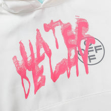 Off White hoodie Graffiti Alphabet Arrow Pattern Fleece Hood