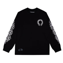 CHH Chrome Heart Long Sleeve Shirt Unisex Fashion Loose Long Sleeve Shirt