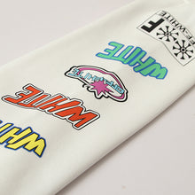 Off White hoodie autumn/winter cartoon pattern arrow