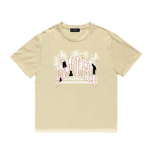 Amiri T Shirt Printed Casual Hip Hop round Neck Short Sleeve T-shirt