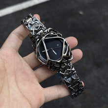 Men's watches y2k profiled spider web alabaster men's and women's hip hop waterproof