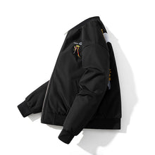 Mens Vintage Jackets Autumn/Winter Embroidered Jacket Padded Flight Suit Baseball Suit