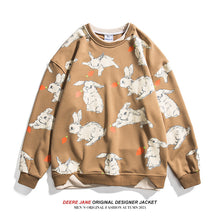 Men Pullover Hoodie Sweater Men's Spring Loose Trendy All-Match Couple