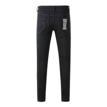 KSUBI Jeans Slim Fit Casual Stretch Ripped Jeans