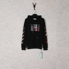 Off White hoodie Caravaggio oil painting pattern print hooded guard