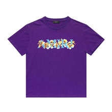 Amiri T Shirt Flower Print Casual Hip Hop Short Sleeve T-shirt