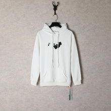 Off White hoodie three-dimensional arrow pattern pullover hoodie