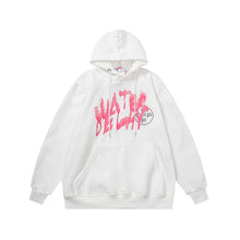 Off White hoodie Graffiti Alphabet Arrow Pattern Fleece Hood