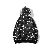 Bathing Ape Bape Hoodie camouflage luminous sweater men's autumn and winter cardigan