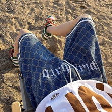Men Jeans Denim Shorts Men's Summer Loose Shorts