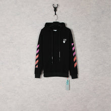 Off White hoodie gradual change arrow pattern hooded sweater men and women the same piece wholesale