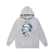 Bathing Ape Bape Hoodie Autumn/Winter Letter Print Loose Hoodie Pullover Ape Sweater
