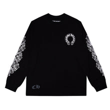 CHH Chrome Heart Long Sleeve Shirt Unisex Fashion Loose Long Sleeve Shirt