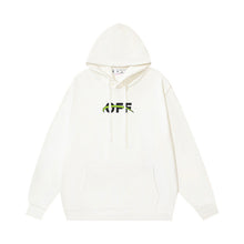 Off White hoodie Excavator Pattern Sleeve Hooded