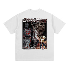Nba T Shirt Short Sleeve T-shirt American Street Vintage Loose round Neck