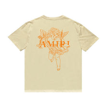 Amiri T Shirt Printed Casual Hip Hop round Neck Short Sleeve T-shirt